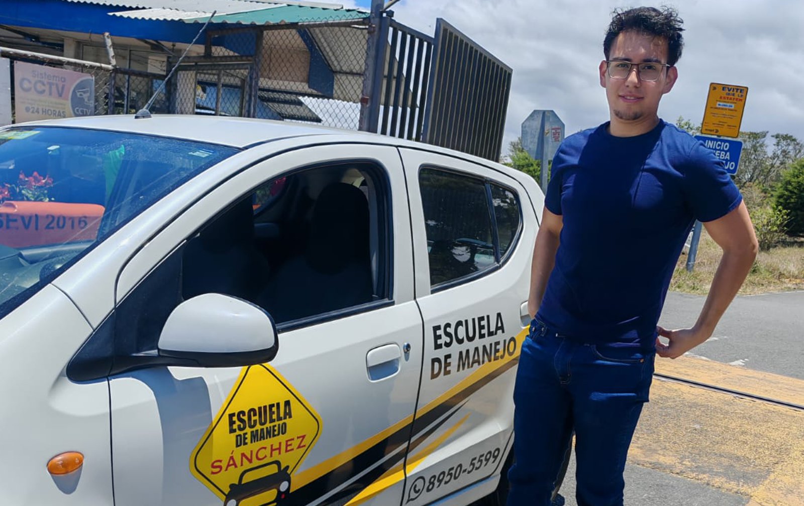 Práctica en vehículo con transmisión manual