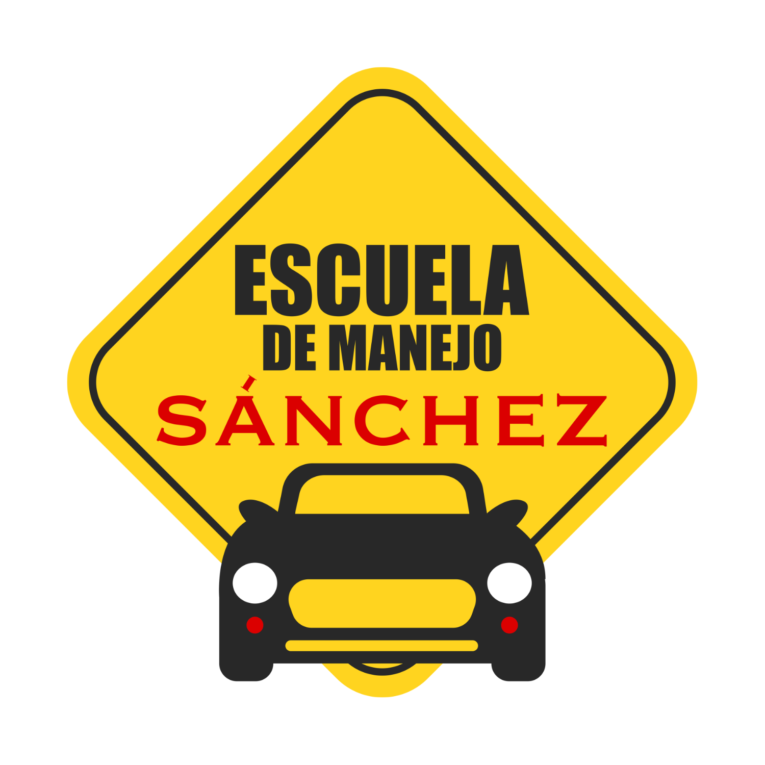 Logotipo Escuela de Manejo Sánchez, Cartago